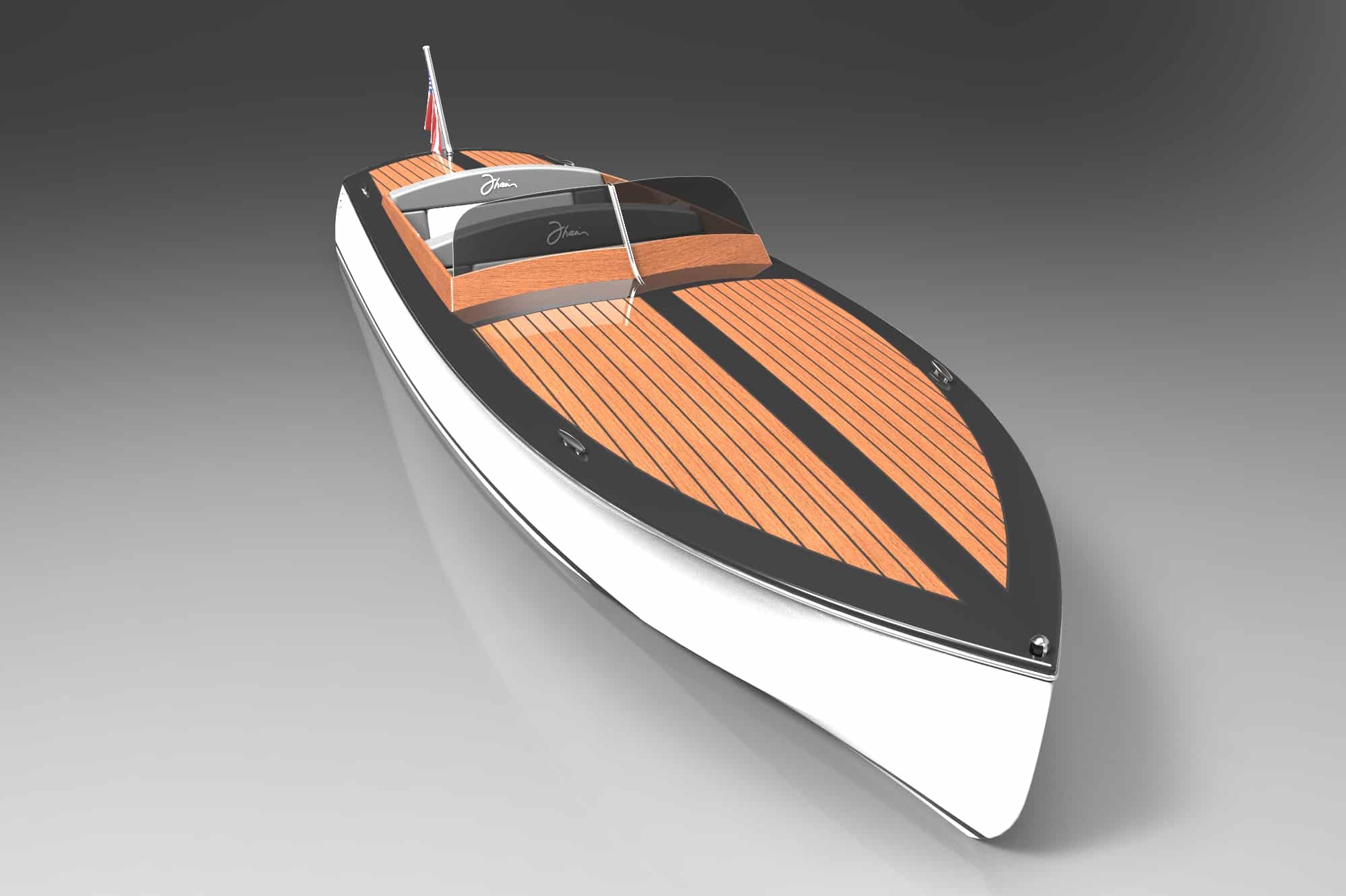 Runabout wind screen